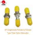 St PC Singlemode Female to Female Fix Fiber Optic Attenuator